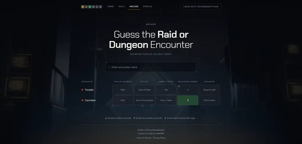 RaDdle preview